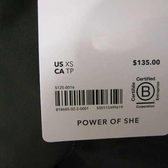 NEW ATHLETA Womens Interval Workout Jacket Hooded Aspen Green Size XS - Picture 12 of 12